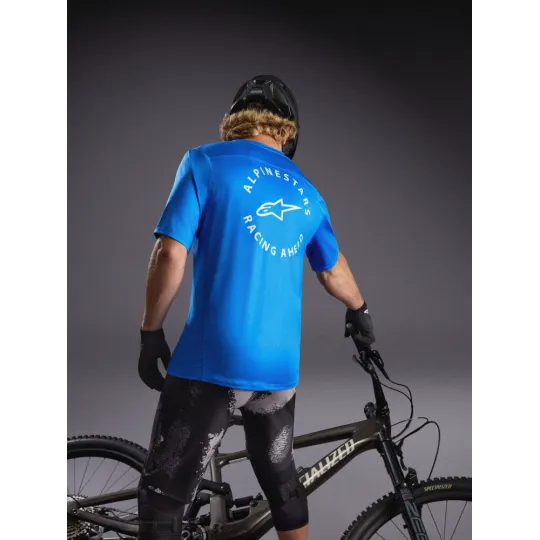 Alpinestars A-Dura Air Bright Blue – letní dres krátký rukáv | kasitro.live