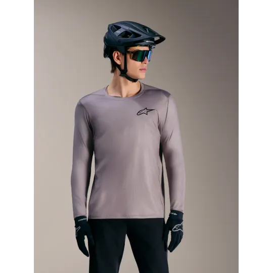 Alpinestars A-Dura Air Jersey Long Sleeve Gray | kasitro.live