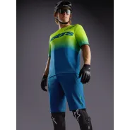 Alpinestars A-Dura Ride Blue/Green – MTB Shorts | kasitro.live