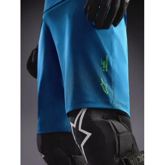 Alpinestars A-Dura Ride Blue/Green – MTB kraťasy | kasitro.live