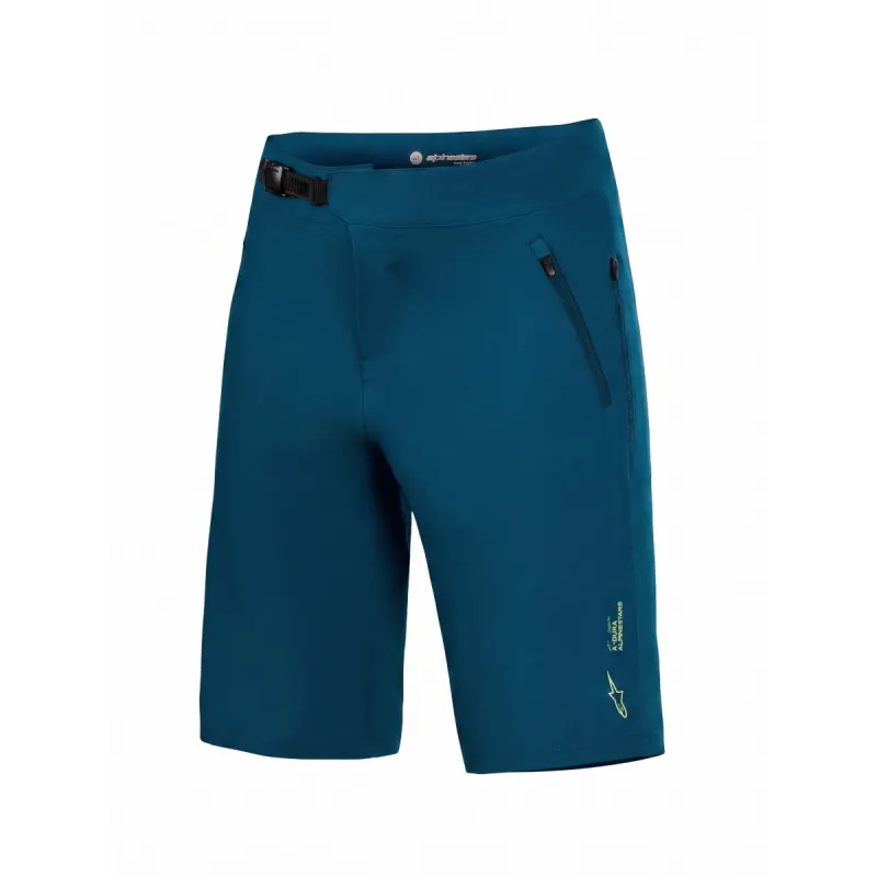 Alpinestars A-Dura Ride Blue/Green – MTB Shorts | kasitro.live