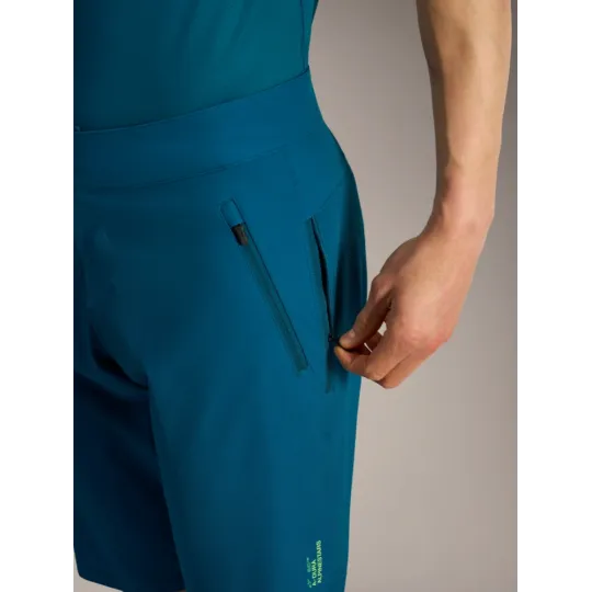 Alpinestars A-Dura Ride Blue/Green – MTB kraťasy | kasitro.live