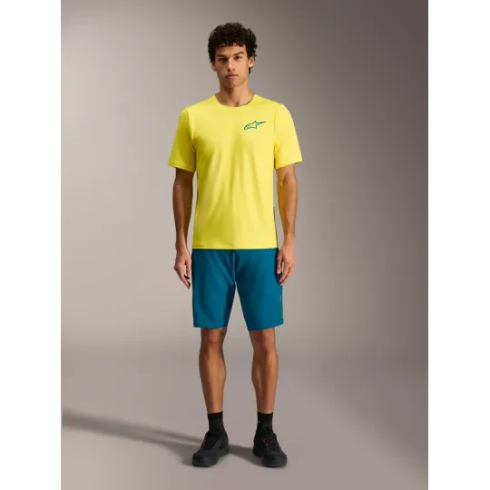 Alpinestars A-Dura Ride Blue/Green – MTB Shorts | kasitro.live