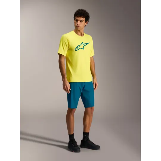 Alpinestars A-Dura Ride 2.0 Shorts Liner Blue/Green | kasitro.live