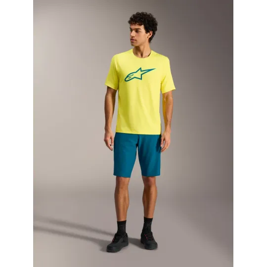 Alpinestars A-Dura Ride 2.0 Shorts Liner Blue/Green | kasitro.live