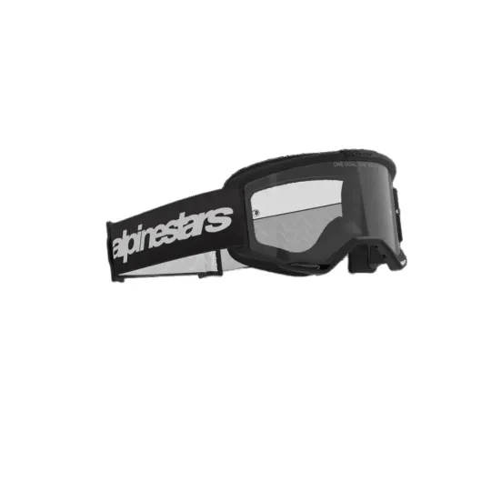 Alpinestars Vision 3 Wordmark brýle – černá/čiré | kasitro.live