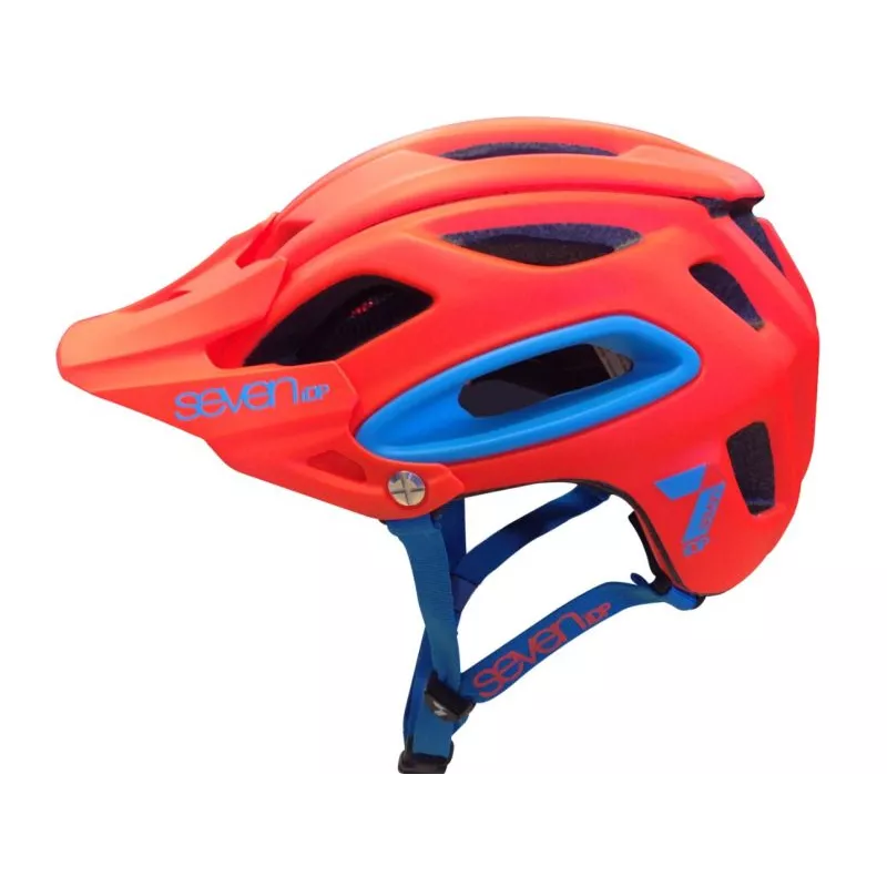 7idp - SEVEN (by Royal) helmet M2 Matt Neon Red / Neon Blue | kasitro.live