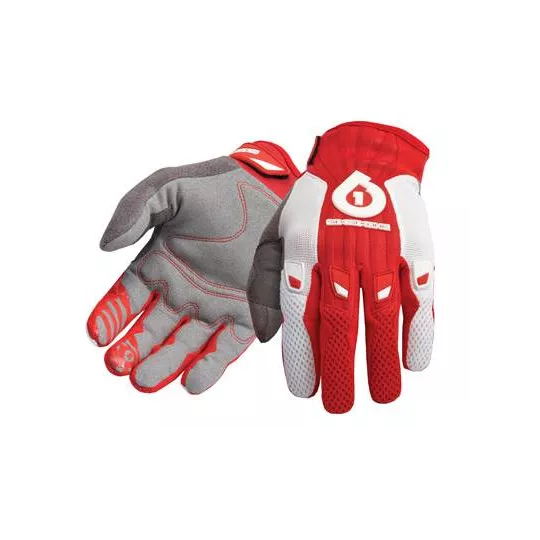 661 - SixSixOne Comp 10 – Cycling Gloves (Červené) | kasitro.live