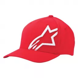 Alpinestars CorpShift 2 Flexfit kšiltovka červenobílá