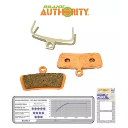 Brake Authority Burly - Avid X0 Trail / Sram Guide brake pads