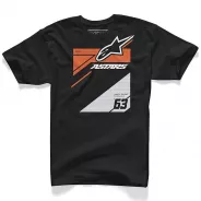 Alpinestars tričko Chisel Black | kasitro.live