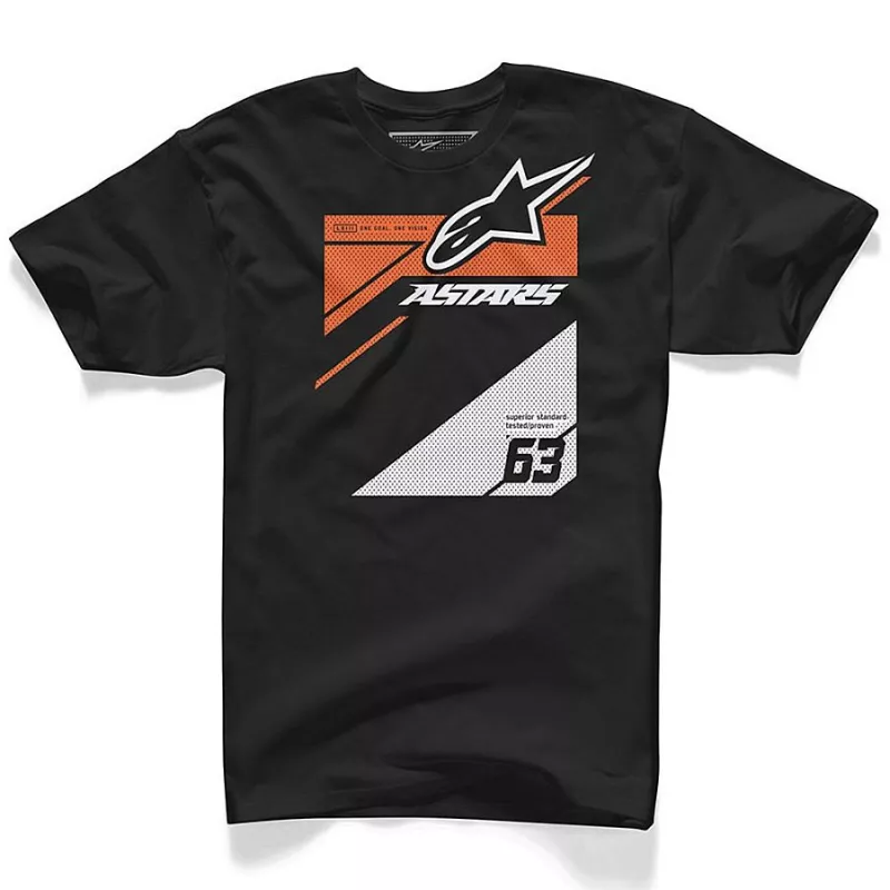 Alpinestars tričko Chisel Black | kasitro.live