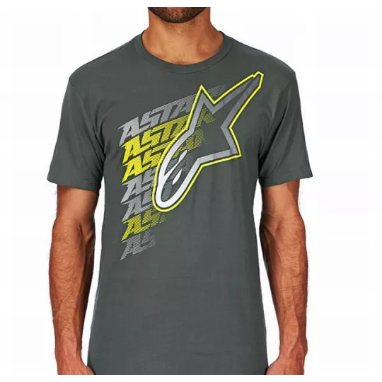 Alpinestars tričko Lifted Charcoal - velikost | kasitro.live