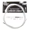 Gusset XL linear cable – Cable And Housing (bílý) | kasitro.live