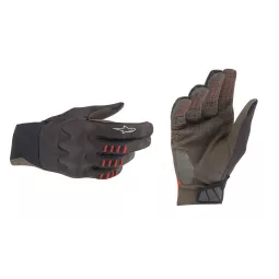 Alpinestars Techstar Gloves - Black Bright Red