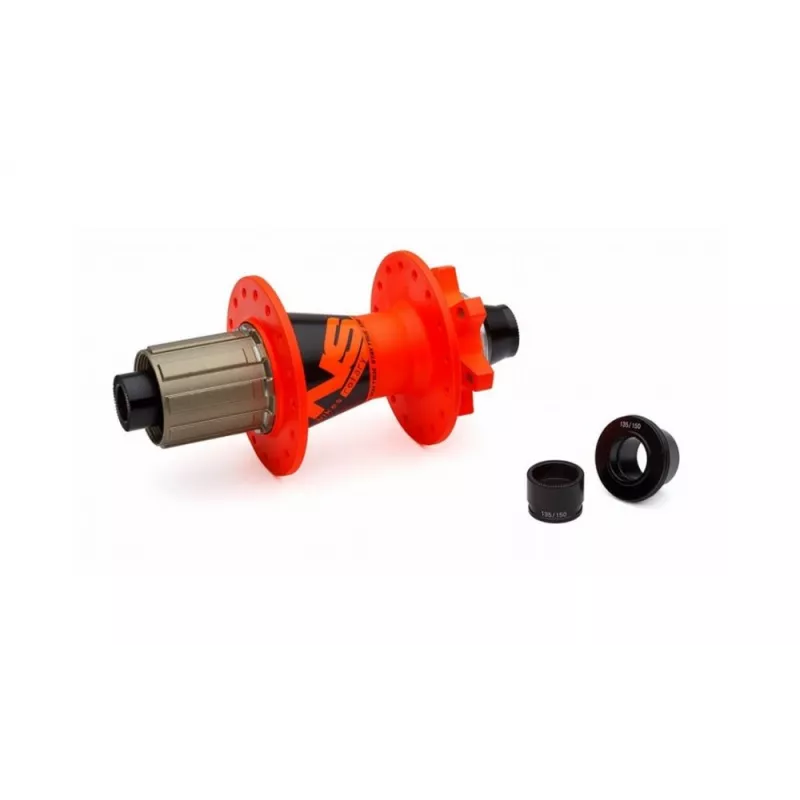 NS Bikes Rotary Cassette 135/142x12 XVI rear hub Fluo Organge | kasitro.live