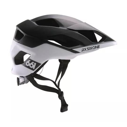 661 - SixSixOne Evo AM – Enduro/All-Mountain Helmet (t_evoAM_blkwht) | kasitro.live