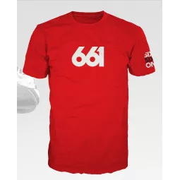 661 - SixSixOne Numeric – T-Shirt (Red) | kasitro.live