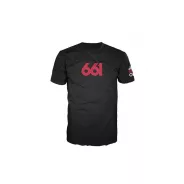661 Numeric Black tee - tričko černé | kasitro.live