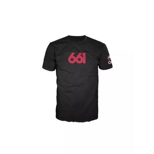 661 Numeric Black tee - tričko černé | kasitro.live