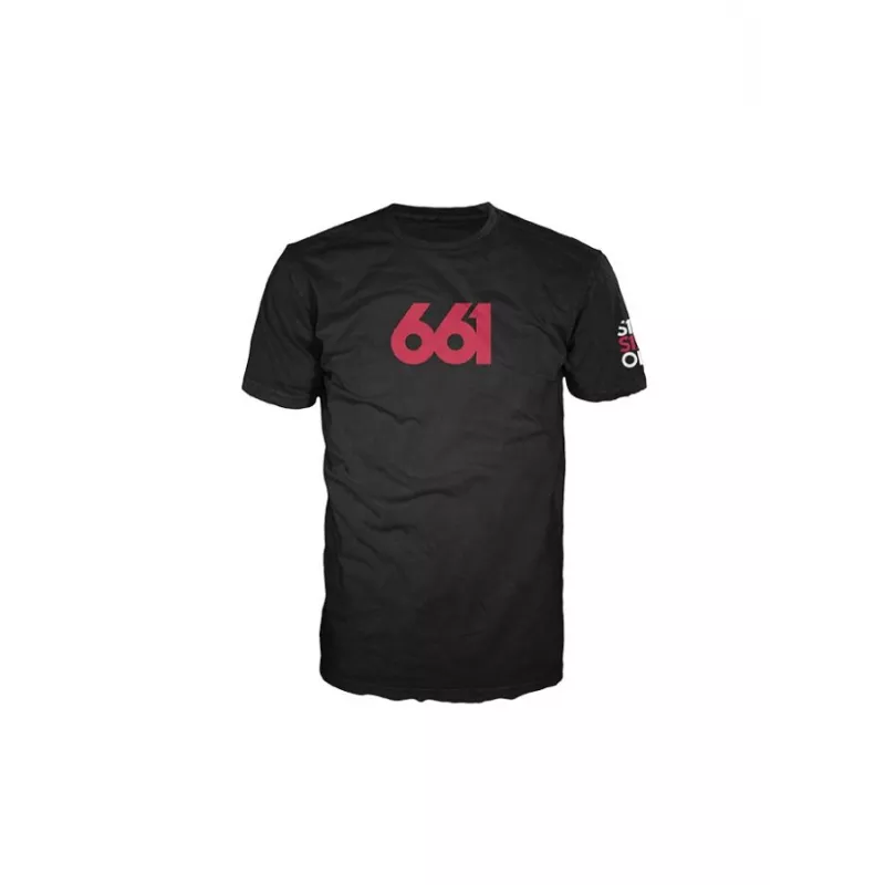 661 Numeric Black tee - tričko černé | kasitro.live