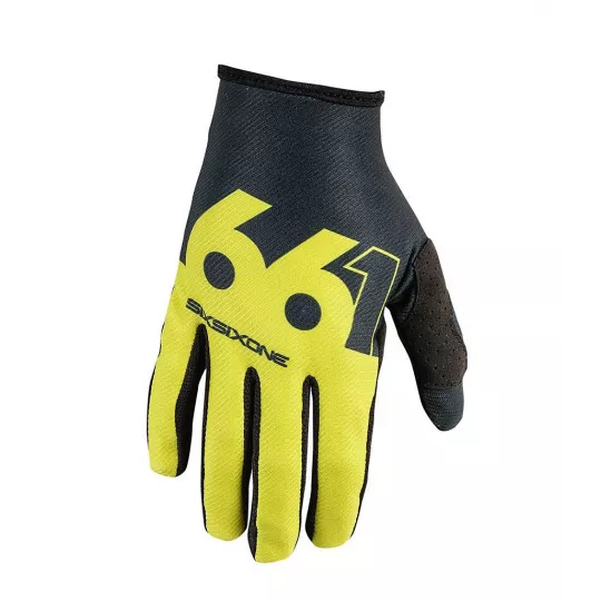 661 - SixSixOne Comp – Cycling Gloves (Chartreuse) | kasitro.live