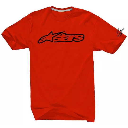 Alpinestars Blaze 2 Tech – T-Shirt (_blaze2_redblk) | kasitro.live