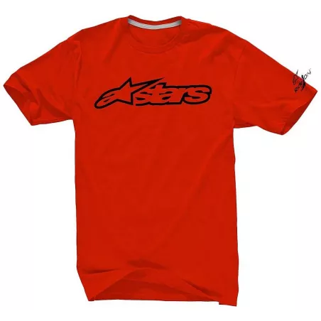 Alpinestars Blaze 2 Tech – T-Shirt (_blaze2_redblk) | kasitro.live