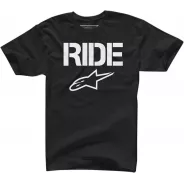Alpinestars RIDE solid – T-Shirt (černé) | kasitro.live