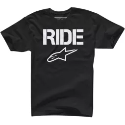 Alpinestars RIDE solid – T-Shirt (černé) | kasitro.live