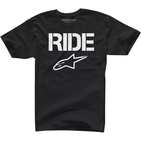 Alpinestars RIDE solid – T-Shirt (černé) | kasitro.live