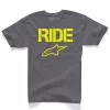 Alpinestars RIDE solid – T-Shirt (šedé) | kasitro.live