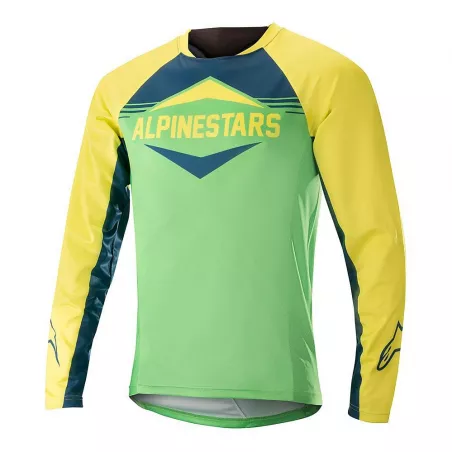 Alpinestars Mesa LS dres Acid Yellow Summer | kasitro.live
