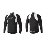 Alpinestars Drop 2 FULL ZIP Jersey Black White | kasitro.live