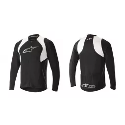 Alpinestars Drop 2 FULL ZIP – Cycling Jersey (op2FZ_blackwht) | kasitro.live