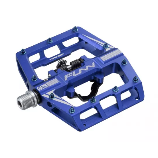 Funn Mamba Single side – Bike Pedals (modré) | kasitro.live