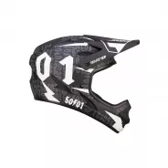 7idp - SEVEN helmet M1 50:01 Black White (50fifty) size XL | kasitro.live