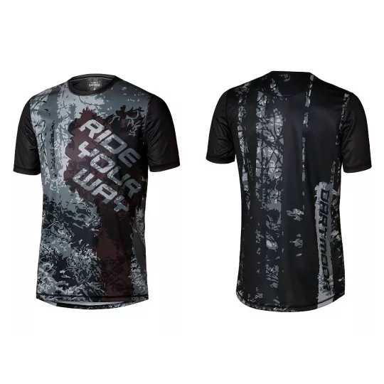Dartmoor Woods Tech SS – Cycling Jersey (Graphite) | kasitro.live