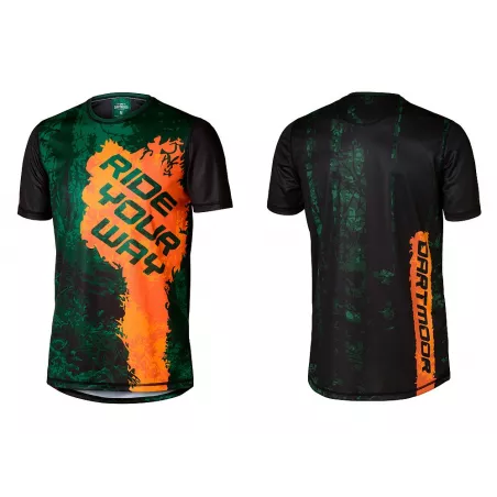 Dartmoor Woods Tech SS – Cycling Jersey (Green) | kasitro.live