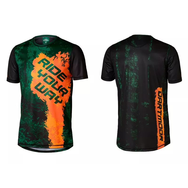 Dartmoor Woods Tech SS – Cycling Jersey (Green) | kasitro.live