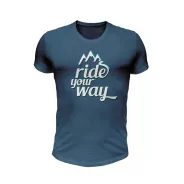 Dartmoor tričko Ride Your Way - Jeans Blue | kasitro.live