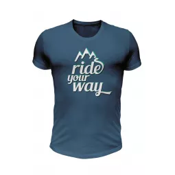 Dartmoor  tričko Ride Your Way - Jeans Blue