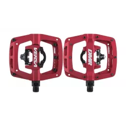 DMR Versa (One side SPD) pedals - red