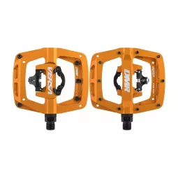 DMR Versa (One side SPD) pedals - orange