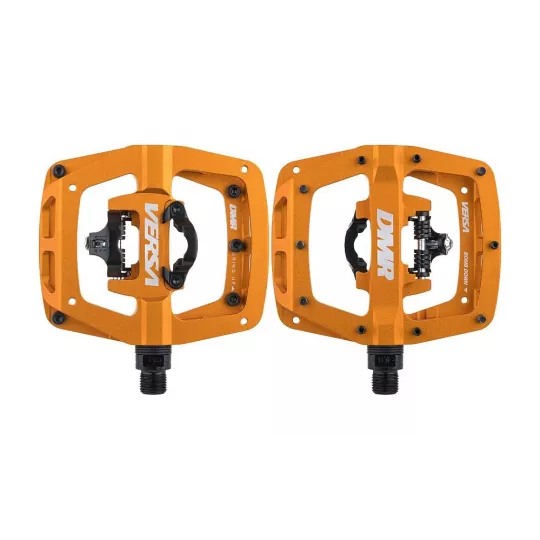 DMR Versa (One side SPD) – Bike Pedals (oranžové) | kasitro.live