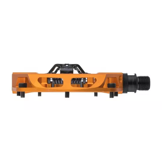 DMR Versa (One side SPD) – Bike Pedals (oranžové) | kasitro.live