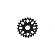 MacNeil Primary sprocket black 25T (Cross design) | kasitro.live