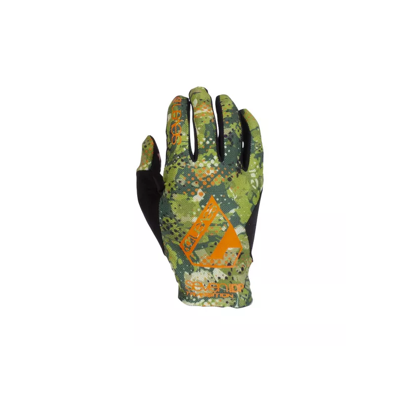 7idp Seven Transition rukavice Orange/Camo/Black