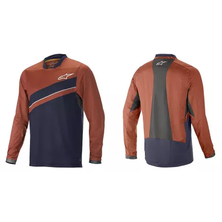 Alpinestars ALPS 8.0 dres Dark Navy Coral (Alps8LS_DkNavy) | kasitro.live