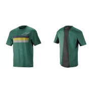 Alpinestars ALPS 6.0 dres Melange Emerald (melGryEmeBluCe) (krátký rukáv) | kasitro.live